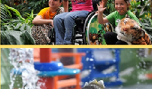 Children enjoying inclusive activities