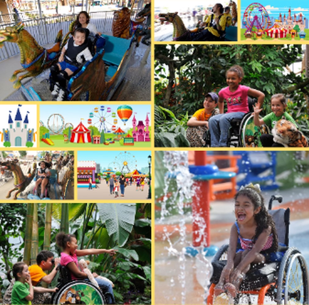 Theme park and inclusive attraction inspiration